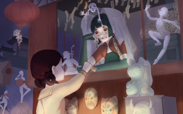 中元鬼节的旅途 左___846 漫画封面